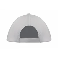 Kép 2/4 - BUZZ 5 panel baseball sapka 160g/m², fehér