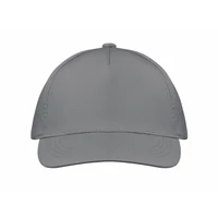 Kép 4/5 - BUZZ 5 panel baseball sapka 160g/m², szürke
