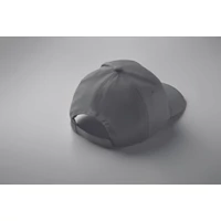 Kép 5/5 - BUZZ 5 panel baseball sapka 160g/m², szürke