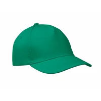 Kép 1/5 - BUZZ 5 panel baseball sapka 160g/m², zöld