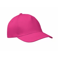 Kép 1/4 - BUZZ 5 panel baseball sapka 160g/m², fukszia
