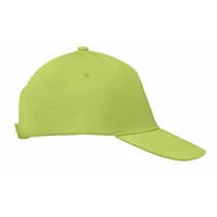 Kép 3/5 - BUZZ 5 panel baseball sapka 160g/m², lime