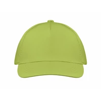 Kép 4/5 - BUZZ 5 panel baseball sapka 160g/m², lime