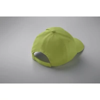 Kép 5/5 - BUZZ 5 panel baseball sapka 160g/m², lime