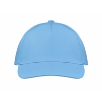 Kép 4/7 - BUZZ 5 panel baseball sapka 160g/m², babakék