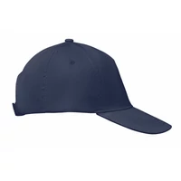 Kép 3/4 - BUZZ 5 panel baseball sapka 160g/m², francia tengerészkék