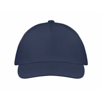 Kép 4/4 - BUZZ 5 panel baseball sapka 160g/m², francia tengerészkék