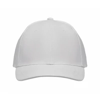Kép 4/5 - BUFFALO 6 panel baseball sapka 260g/m², fehér