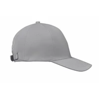 Kép 3/5 - BUFFALO 6 panel baseball sapka 260g/m², szürke