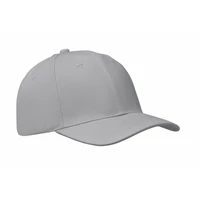 Kép 1/5 - BUFFALO 6 panel baseball sapka 260g/m², szürke