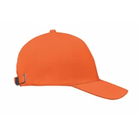 Kép 3/5 - BUFFALO 6 panel baseball sapka 260g/m², narancssárga