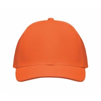 Kép 4/5 - BUFFALO 6 panel baseball sapka 260g/m², narancssárga