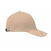 Kép 3/5 - BUFFALO 6 panel baseball sapka 260g/m², bézs