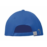 Kép 2/4 - BUFFALO 6 panel baseball sapka 260g/m², fehér/kék