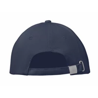 Kép 2/4 - BUFFALO 6 panel baseball sapka 260g/m², fehér/sötétkék