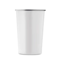 Kép 2/3 - FJARD Újrah.rozsdam.acél pohár 350ml, fehér