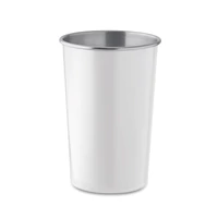 Kép 1/3 - FJARD Újrah.rozsdam.acél pohár 350ml, fehér