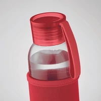 Kép 2/3 - EBOR Újrahaszn. üveg palack 500 ml, piros