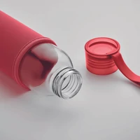 Kép 3/3 - EBOR Újrahaszn. üveg palack 500 ml, piros