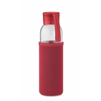 Kép 1/3 - EBOR Újrahaszn. üveg palack 500 ml, piros