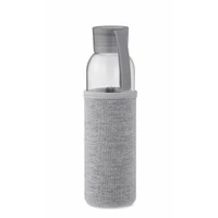 Kép 1/3 - EBOR Újrahaszn. üveg palack 500 ml, szürke
