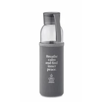 Kép 3/4 - EBOR Újrahaszn. üveg palack 500 ml, kőszürke