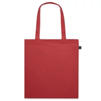Kép 3/3 - OSOLE COLOUR Fairtrade bevásárlótáska 140 g, piros