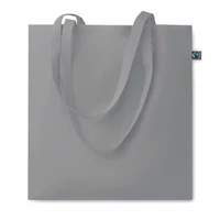 Kép 1/3 - OSOLE COLOUR Fairtrade bevásárlótáska 140 g, szürke
