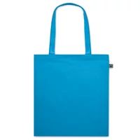 Kép 2/3 - OSOLE COLOUR Fairtrade bevásárlótáska 140 g, türkiz