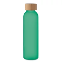 Kép 1/3 - ABE Matt üveg palack 500 ml, áttetsző zöld