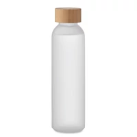 Kép 2/5 - ABE Matt üveg palack 500 ml, áttetsző fehér