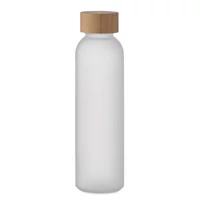 Kép 1/5 - ABE Matt üveg palack 500 ml, áttetsző fehér