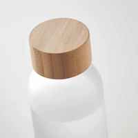 Kép 4/5 - ABE Matt üveg palack 500 ml, áttetsző fehér