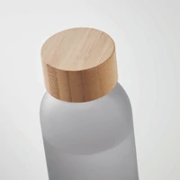 Kép 4/4 - ABE Matt üveg palack 500 ml, áttetsző szürke