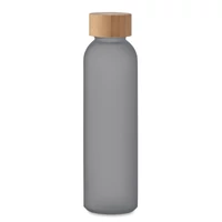 Kép 1/4 - ABE Matt üveg palack 500 ml, áttetsző szürke