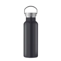 Kép 2/6 - FLORENCE Duplafalú palack 500 ml, fekete