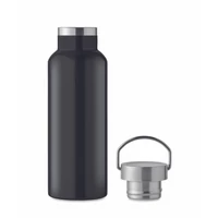Kép 3/6 - FLORENCE Duplafalú palack 500 ml, fekete