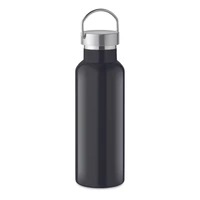 Kép 4/6 - FLORENCE Duplafalú palack 500 ml, fekete