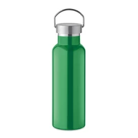 Kép 1/7 - FLORENCE Duplafalú palack 500 ml, zöld