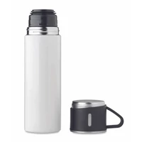 Kép 2/5 - TONIA Duplafalú termoszpalack 420 ml, fehér
