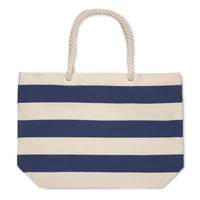 Kép 2/5 - HEAVEN STRIPE Pamut strandtáska 220 g/m², kék