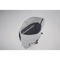 Kép 7/7 - IREA 600D PES roll top hátizsák, fehér