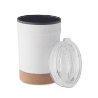 Kép 3/5 - NOMU Duplafalú pohár 300 ml, fehér