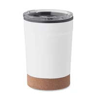 Kép 1/5 - NOMU Duplafalú pohár 300 ml, fehér