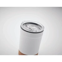 Kép 4/4 - NOMU Duplafalú pohár 300 ml, matt ezüst
