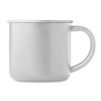Kép 3/4 - CARIBU Újrah.rozsdamentes bögre 300ml, fehér