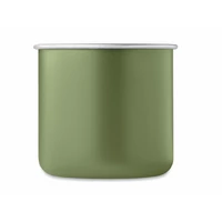 Kép 2/6 - CARIBU Újrah.rozsdamentes bögre 300ml, sötétzöld