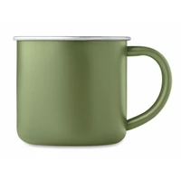 Kép 3/6 - CARIBU Újrah.rozsdamentes bögre 300ml, sötétzöld