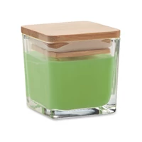 Kép 1/5 - PILA Négyzet alakú illatgyertya 50g, lime