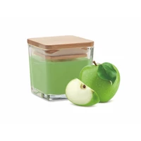 Kép 2/5 - PILA Négyzet alakú illatgyertya 50g, lime